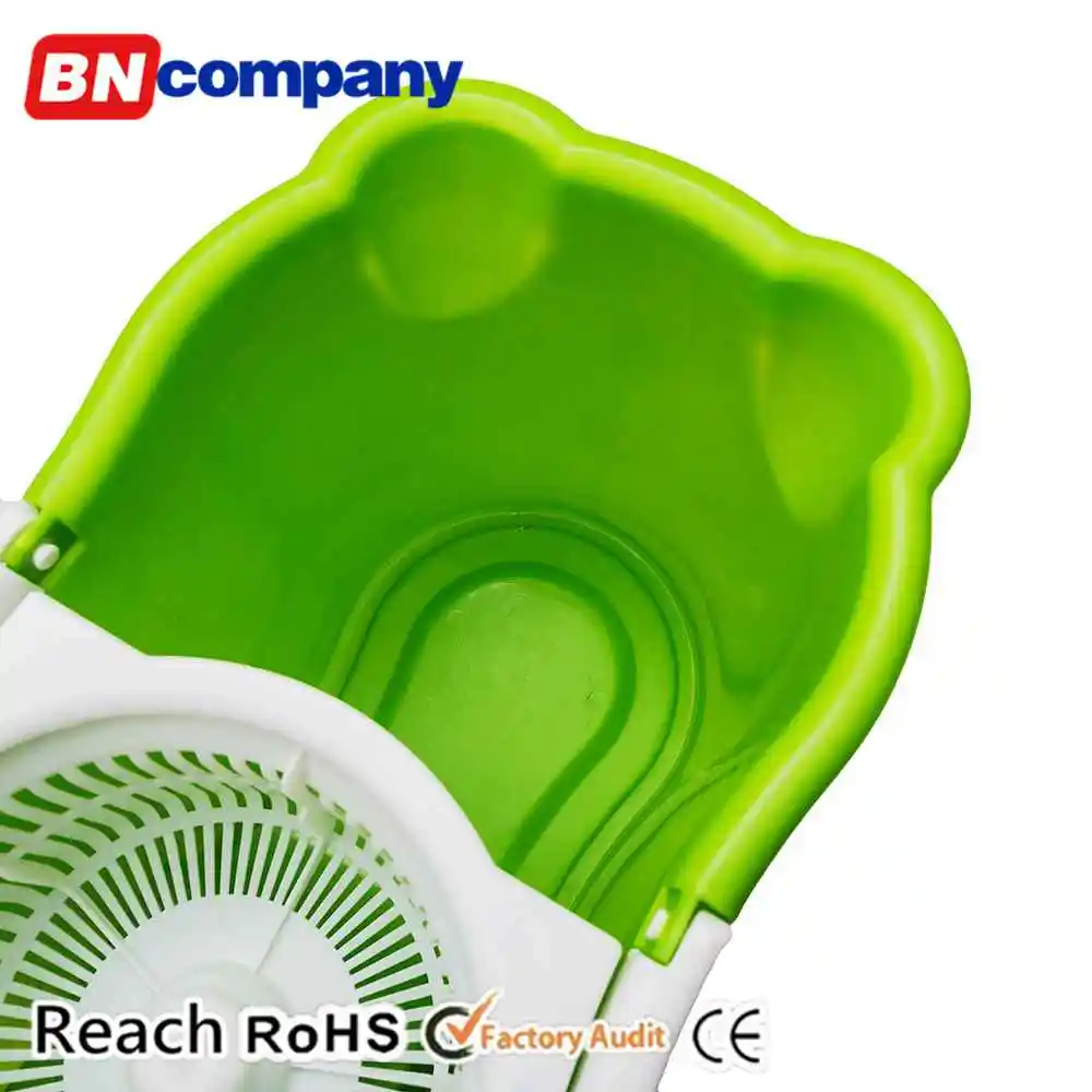 BNcompany Home Easy Floor Rotating Mop Washing Pedal Cleaning Bucket