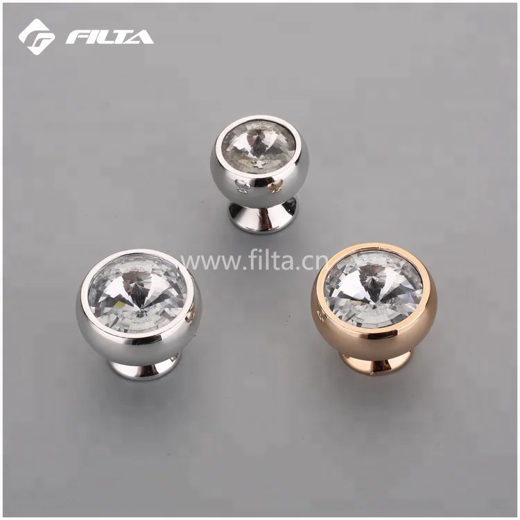 Filta Plastic Handle Cabinet Cupboard Drawer Pull Round Knob Furniture Handle  Knobs 8140