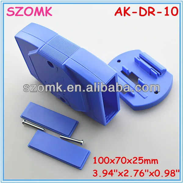 Dr-10 din rail closed enclosure