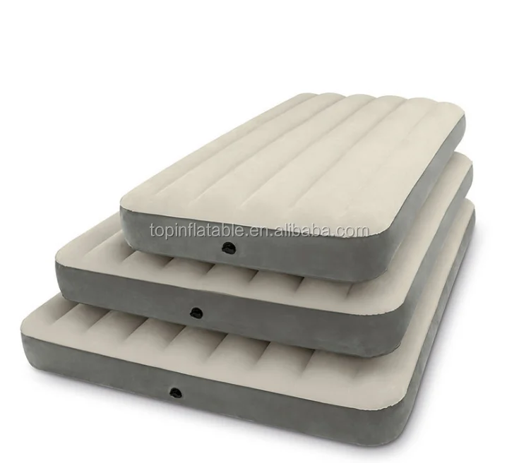 Eco PVC Material and EN71, EN15649-1, ASTM Certificate single/double size inflatable air bed mattress