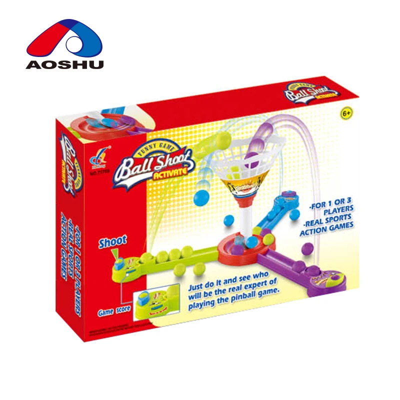 Funny table game multiplayer plastic interesting mini pinball game for children