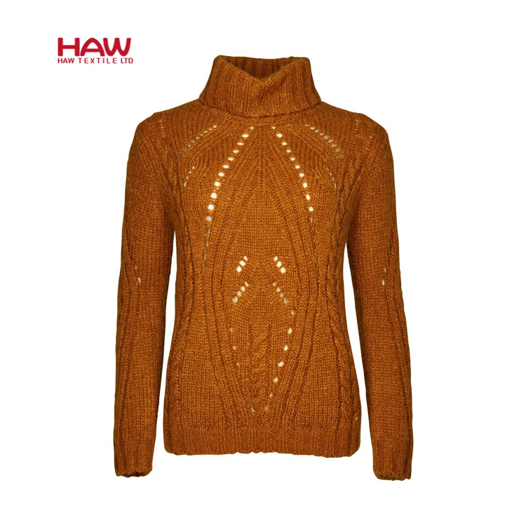 
Hot-selling Turtleneck Ladies Sweater For Winter 