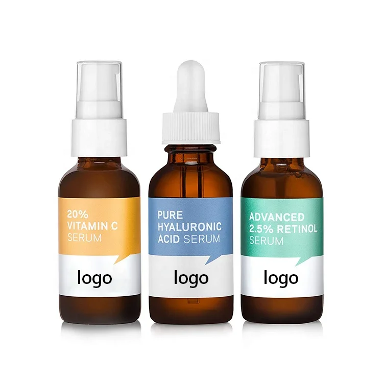 Антивозрастная увлажняющая Органическая Сыворотка для лица с витамином C и гиалуроновой кислотой