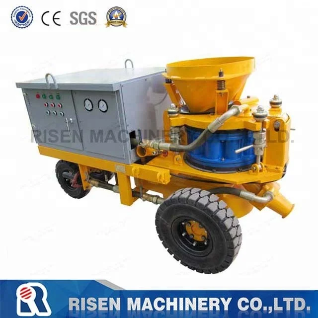 
Hot Sell Wet Concrete Spraying Machine - wet shotcrete machine 5m3/hour for wet mix shotcreting 