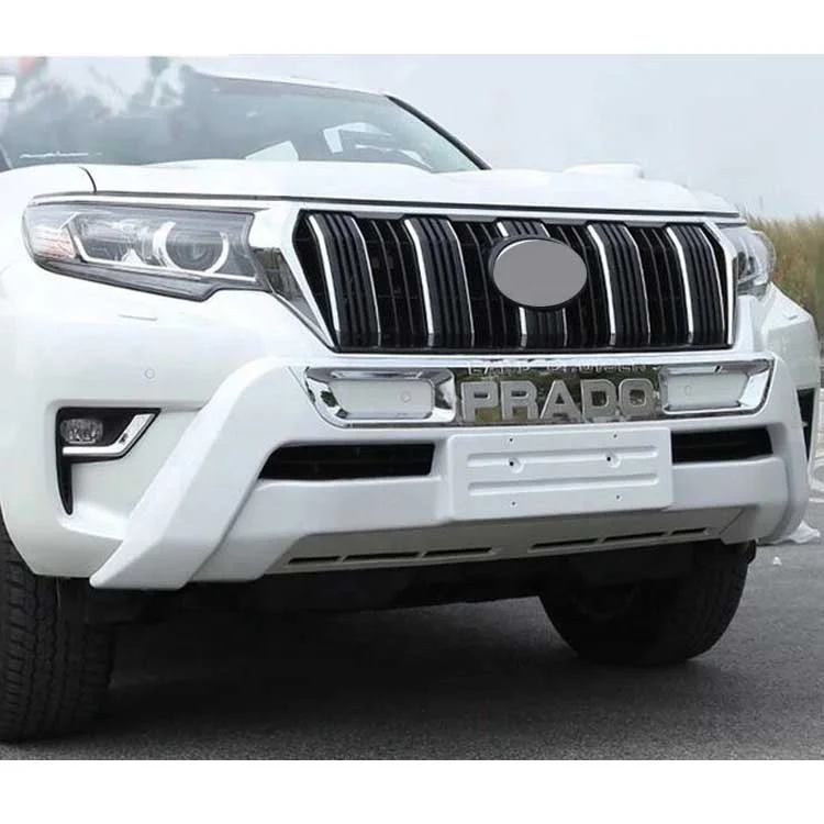 ABS Front Bumper Guard Protector For Land Cruiser Prado 150 2018 Body Kit