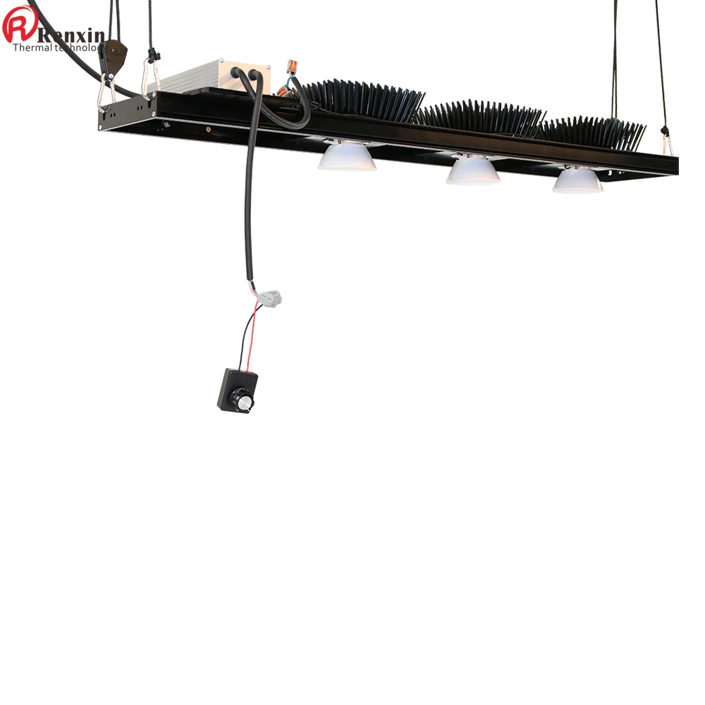 Garden Lights Agro Led Grow Light Kits White IP65 500w Xenon Ballast Pin Heatsink 12 Aluminum Hydroponics Growing System Indoor