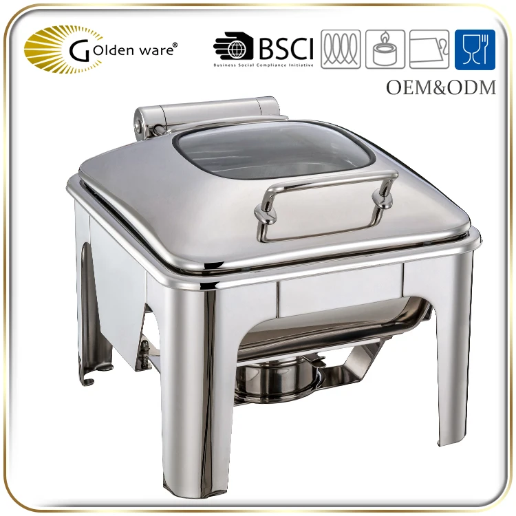 Golden Ware restaurant and hotel 9L Stainless Steel buffet chafing dish