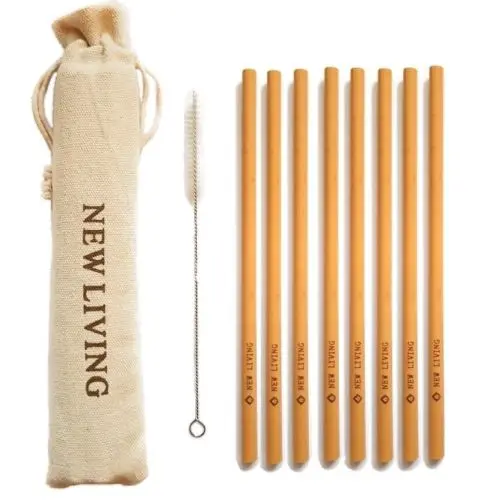 
 Низкий минимальный заказ, логотип на заказ, натуральная бамбуковая солома  