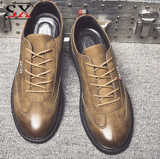2018 Casual Shoes for Men Best Quality Men Leather Shoes Men Footwear