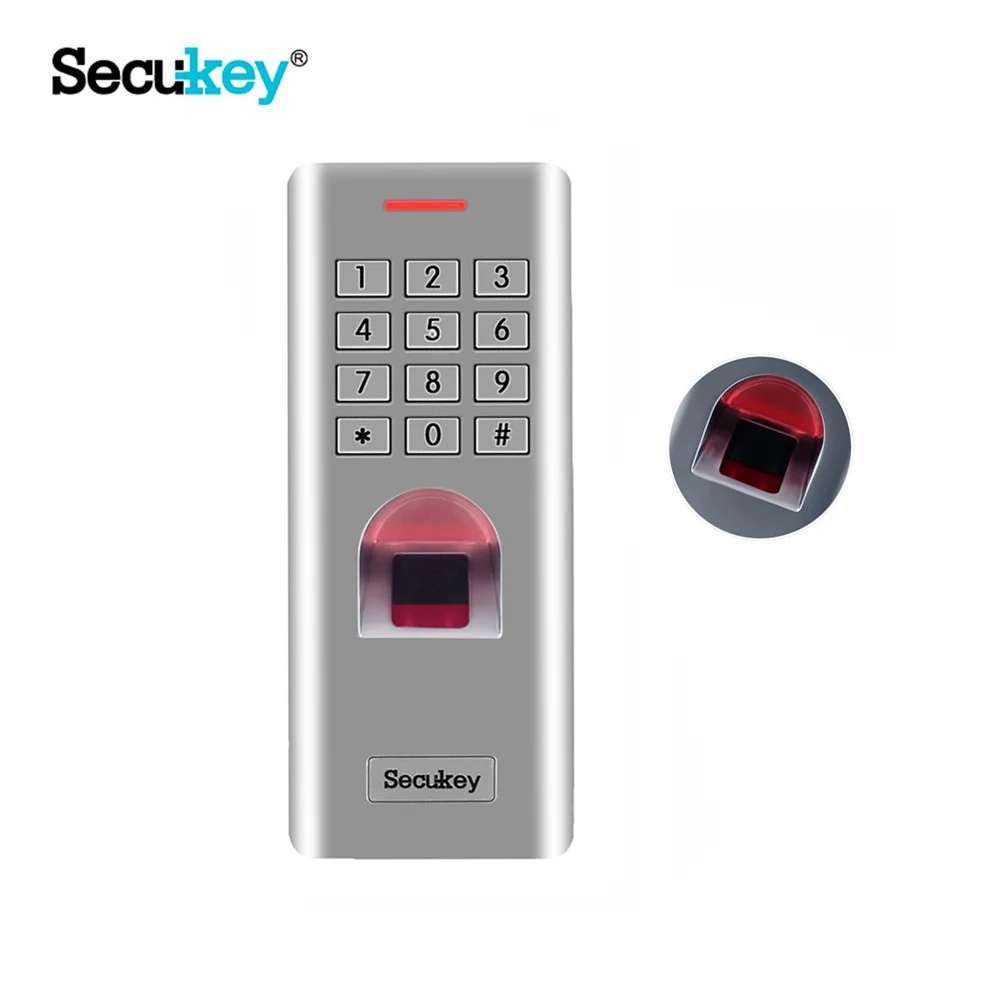 Secukey IP66 отпечатков пальцев управление доступом и считыватель ZK