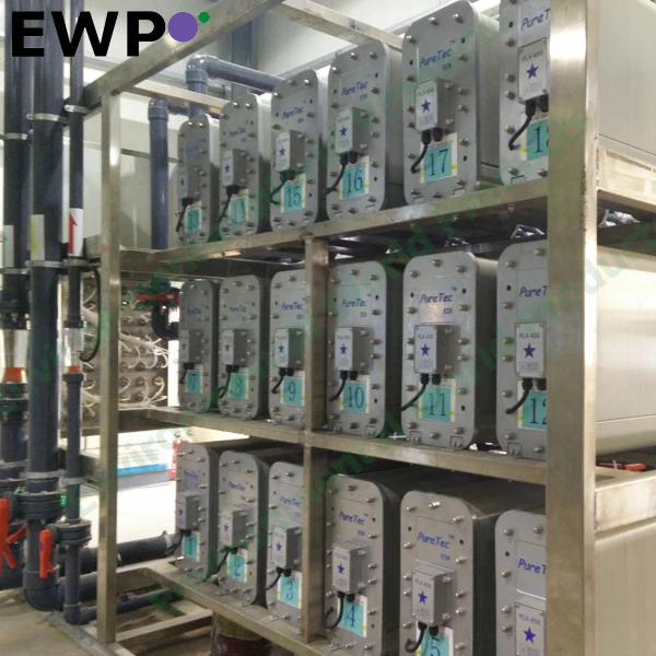 Electrodeionization, EDI, CEDI for ultrapure water, chemical free