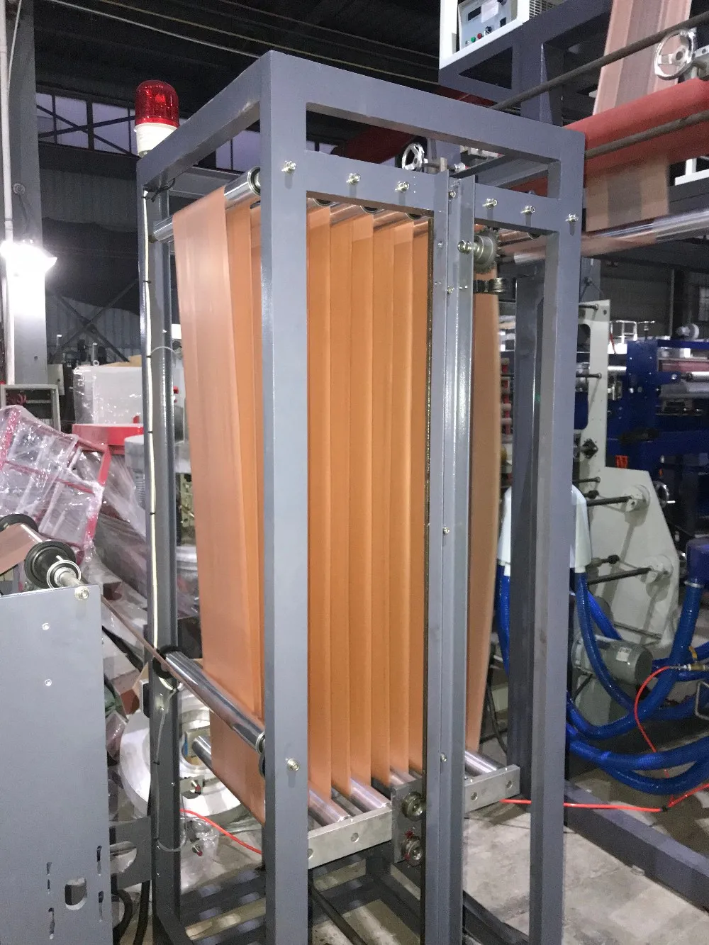 Songsheng blown film extrusion line plastic shopping Garbage bag production cutting machine