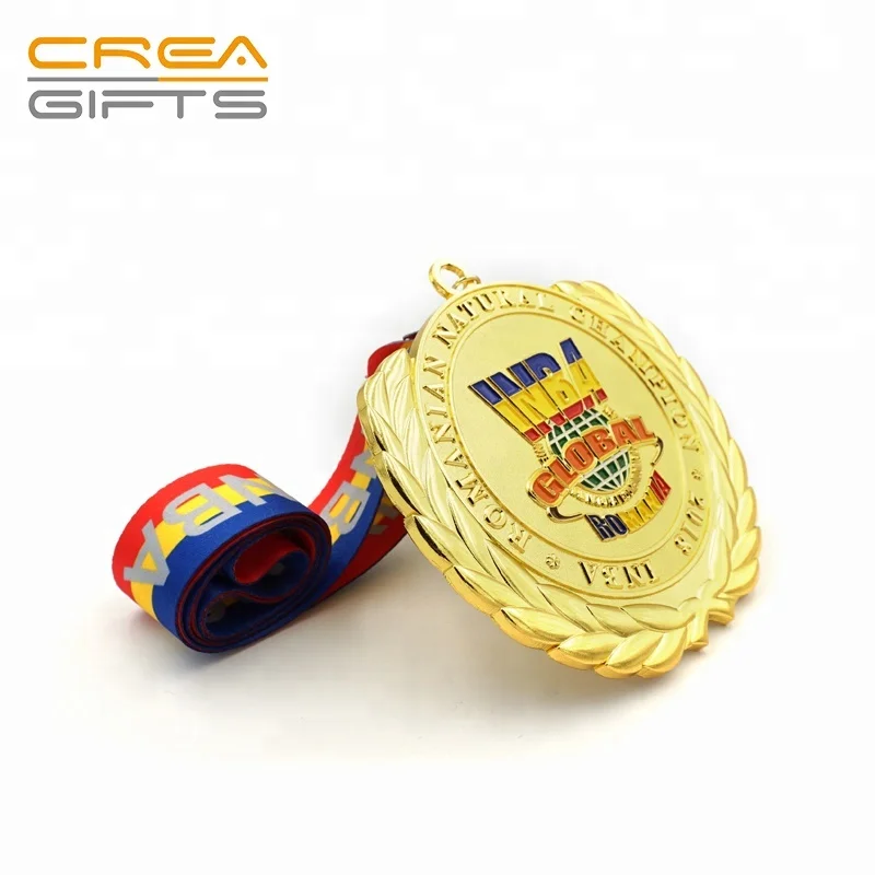 2024 personalised honor medal gold school academic achievement jiu jitsu dance champions league medal customized sports cycling medal