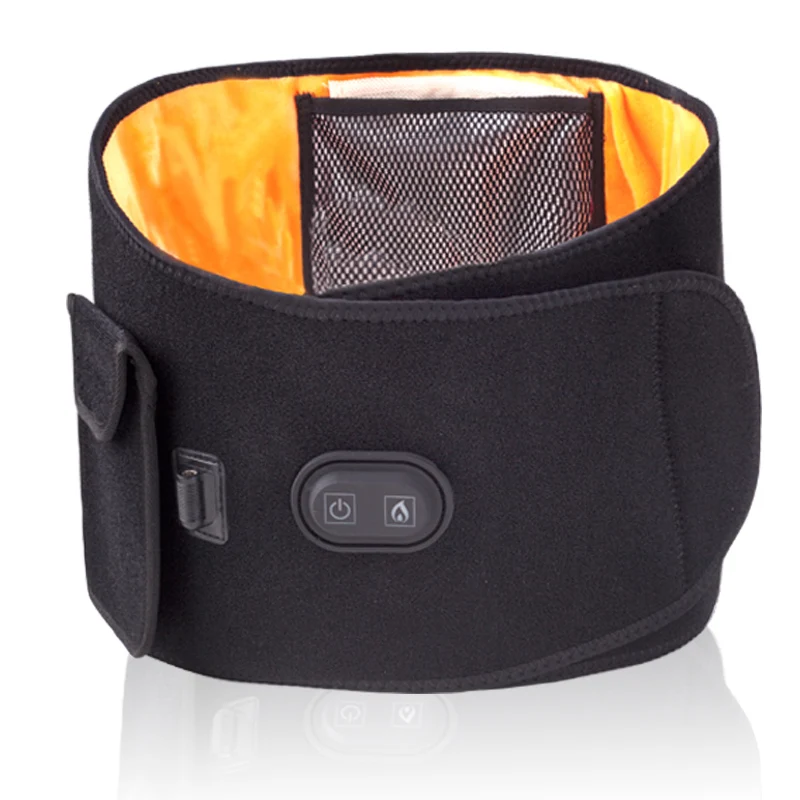 
YEMALL Heating Vibrating Belt Moxibustion Kneading Infrared Heating Massage Belt Ems Heating Belt BODY Massager 