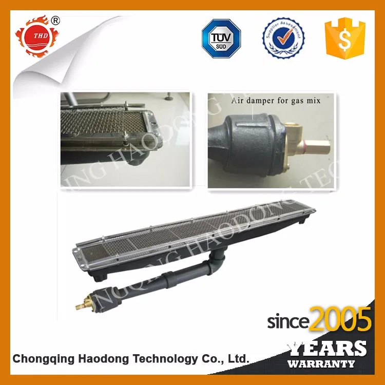 Environmental protection industrial Infrared gas burner for exhaust gas treatment oven