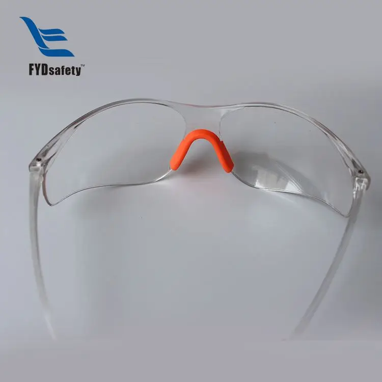 Side Shield Polycarbonate Lens Material Industrial Safety Glasses