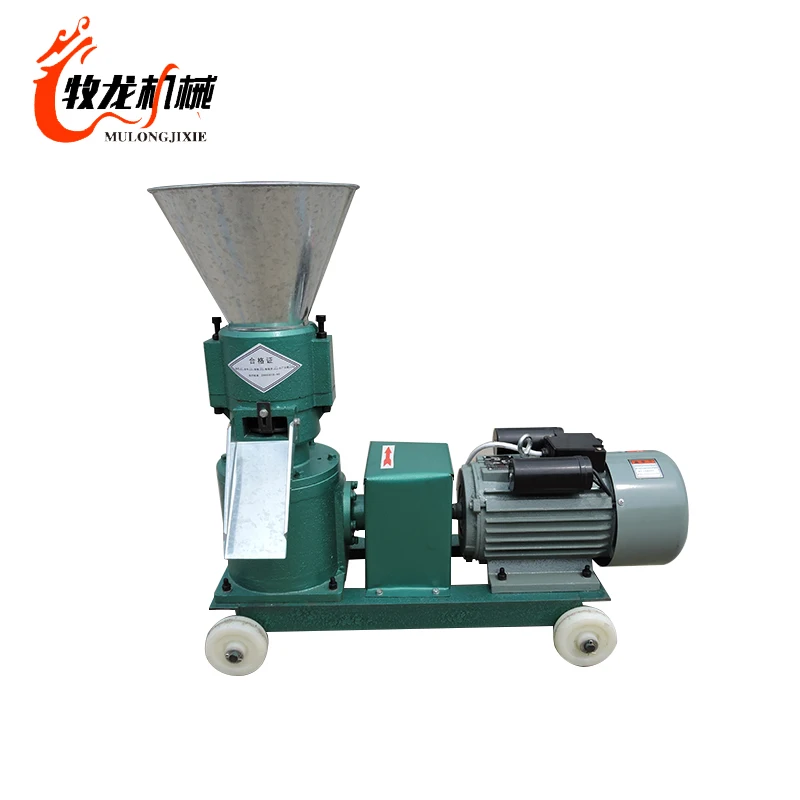 3kw 50-100kg/h rabbits fodder making machine grass pelletizer