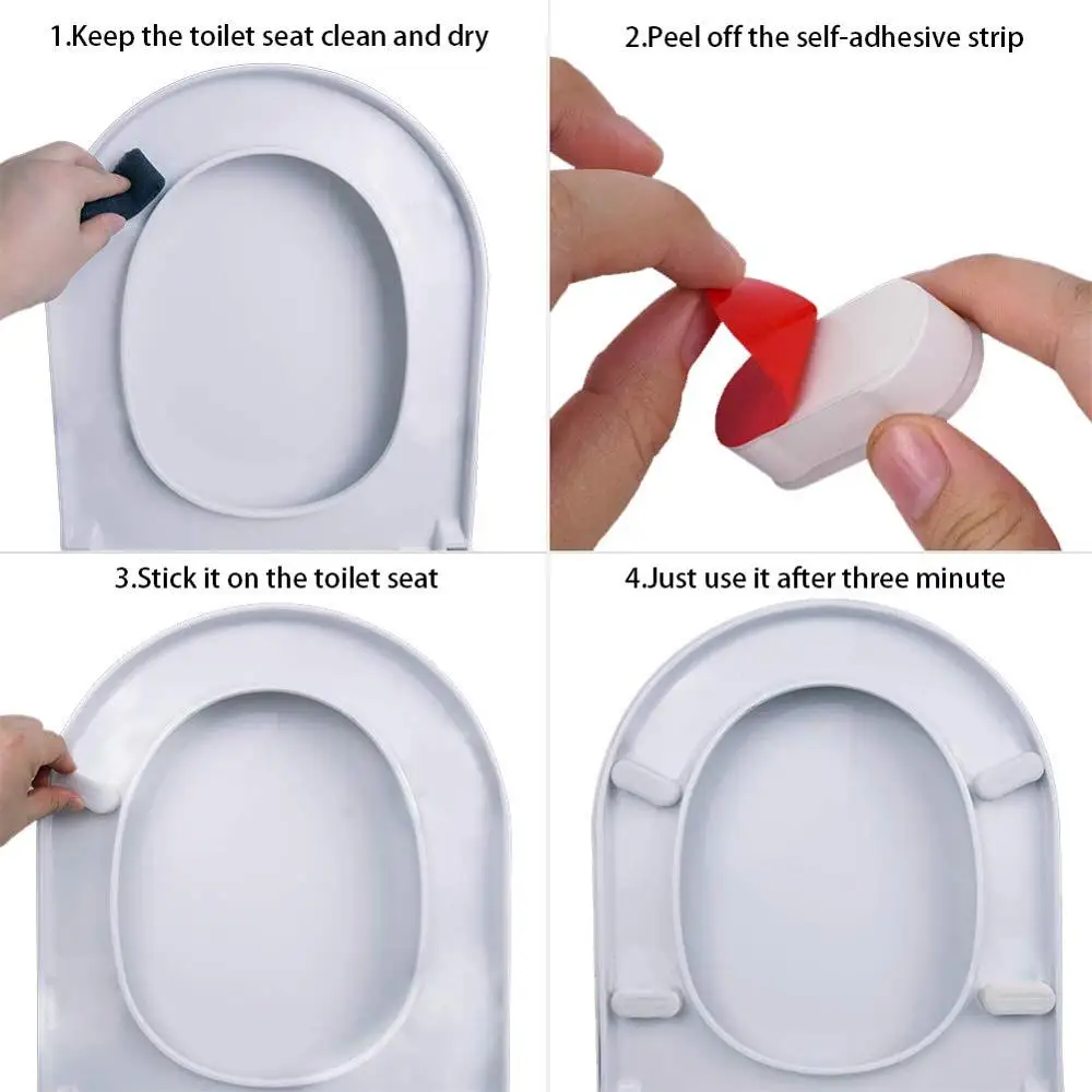 Toilet Seat Bumpers for Toilet Bidet