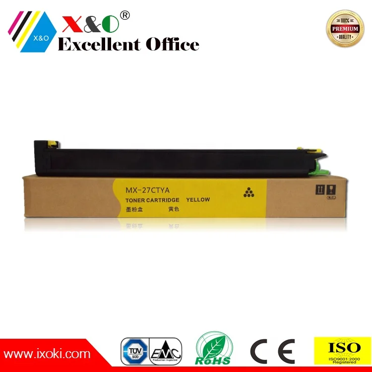 X&O Premium MX-27 MX-27GTBA MX-27NTBA MX-27FTBA MX-27ATBA Toner Cartridge for Sharp MX-2000L/2300N/2700N/3500N/3501N/4500N/4501N