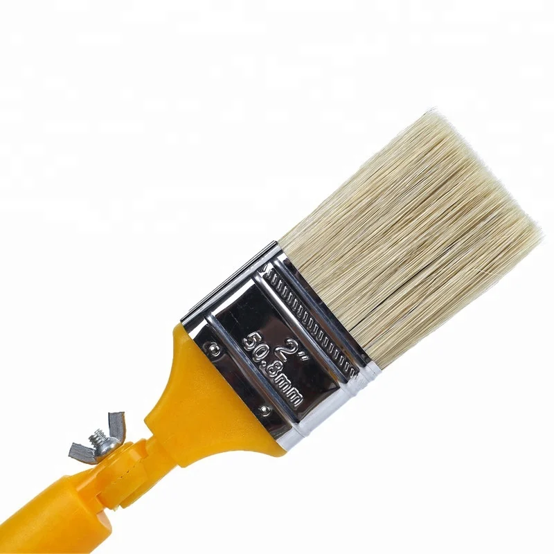 Adjustable Plastic Handle Paint Brush with Bristle filament for UAE market