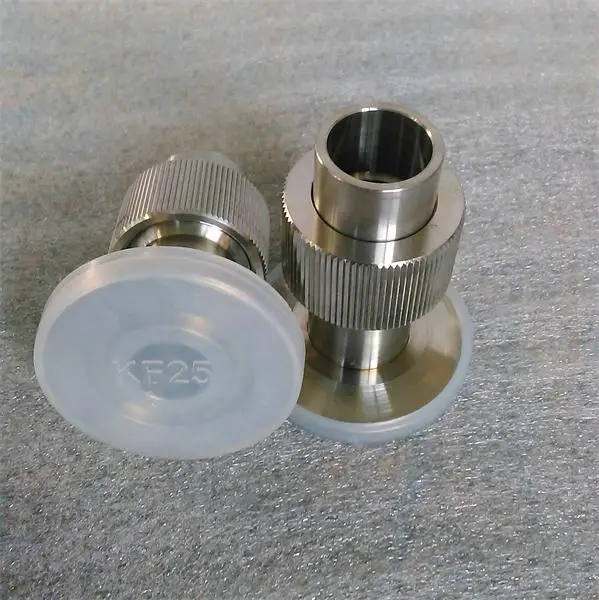 KF16 / KF25 / KF40 / KF50 quick compression couplings for quartz tube