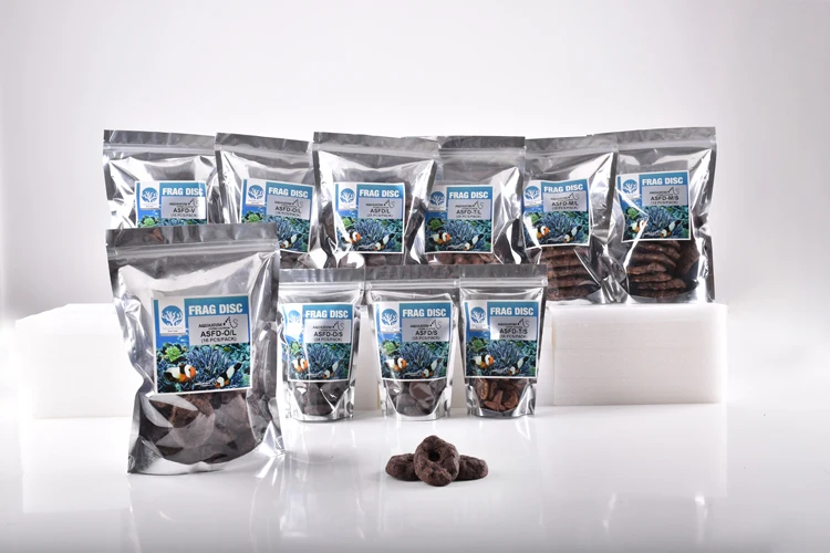 
ASFD-O/L - AS Fraggie Holic Coral Frag Disc Ceramic Base Coral Reef Frag Plug 