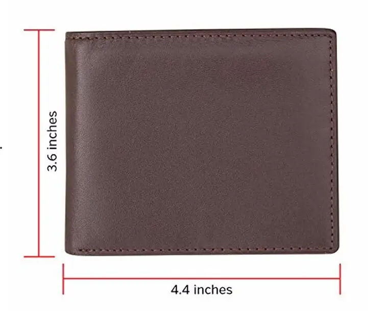 branded manufacturer best sell good quality full grain skin best men leather wallet