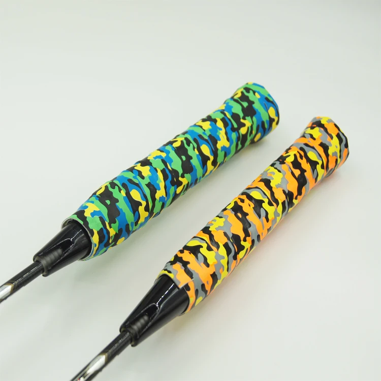 
Colorful bat grip for racket with printing design 