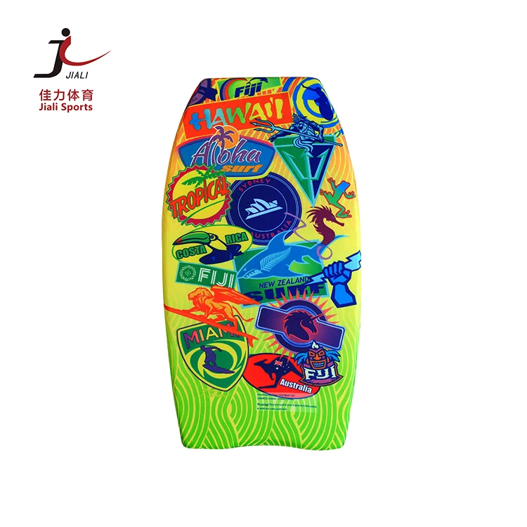 
China factory Wholesale Boogie Board customized sports body boards fashion style 33' bodyboard for adult 