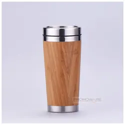 Customised Bamboo Fibre Insulated Coffee Travel Cup Childrens Tumbler Insulated Reusable Printed Bamboo Fibre Coffe Sippy Cup