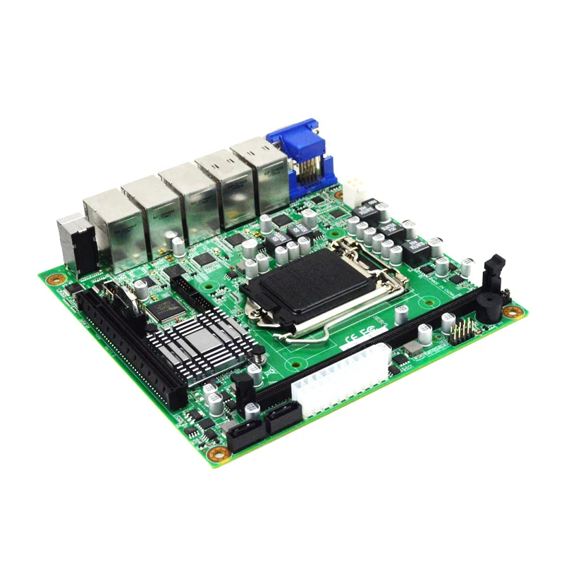 
Intel H110 Lga1151 Socket Support I3 I5 I7 Cpu Independent Graphics DDR4 Mini-Itx Motherboard With 16GB capacity and WIFI 