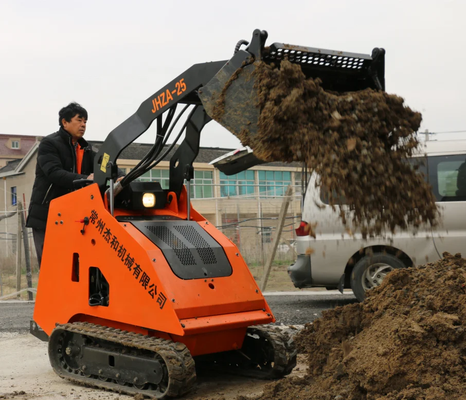 EPA EC certification Japan original Kubota diesel engine tracked mini skid steer loader for sale
