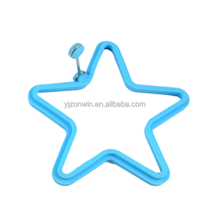 Item B5-005 star shape Silicone Egg cook Ring