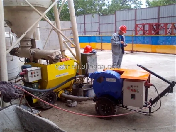 China price wet cement mortar plastering machine with compact structure mortar spraying machine
