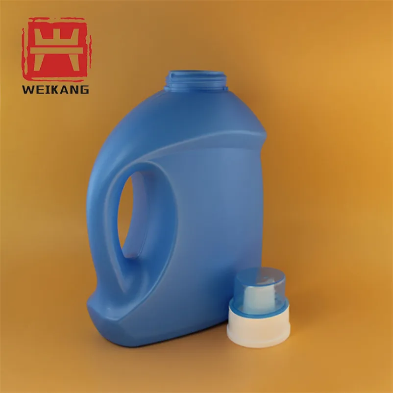 2L 3L 5L Customized Empty Liquid Laundry Detergent Packaging Container HDPE Plastic Liquid Laundry Detergent Bottle
