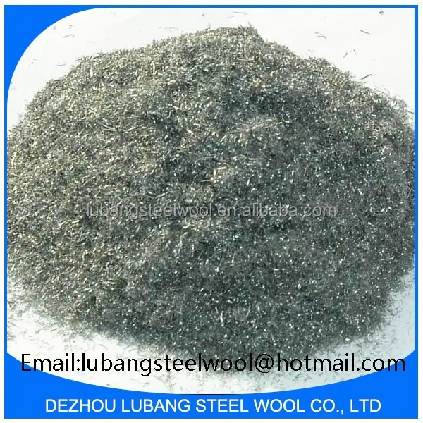 
Chopped steel wool fiber for brake pads materials 