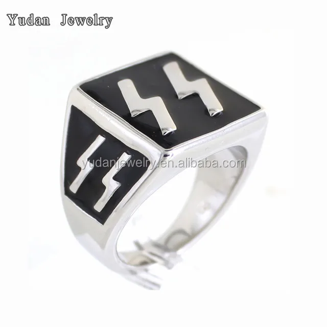 New Product 316 stainless steel mens ring