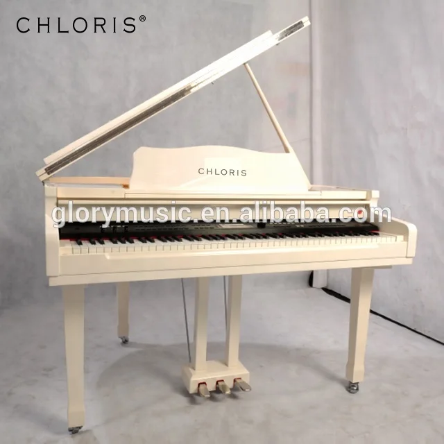 CHLORIS Keyboard musical instruments 88-keys white baby grand piano digital piano CDG-1200 Concert