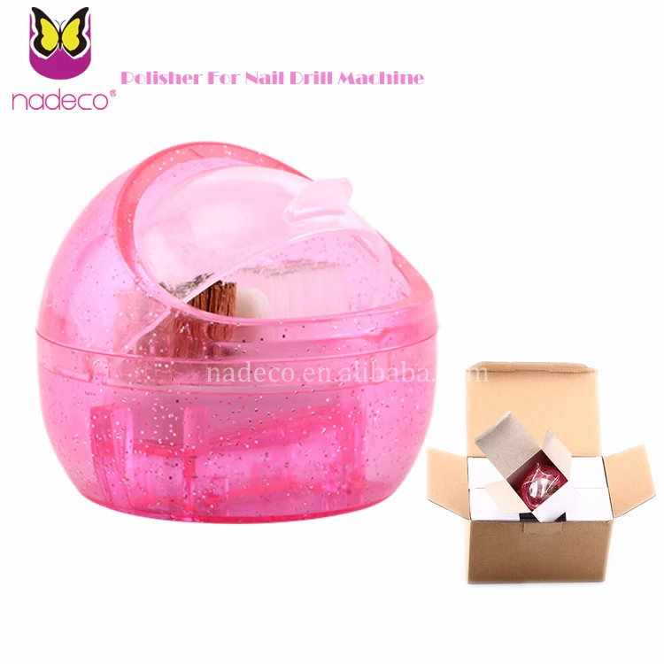 Mini Nail Drill Bit Cleaner Electric Nail Art Tools Nail Drill Machine Cleaner