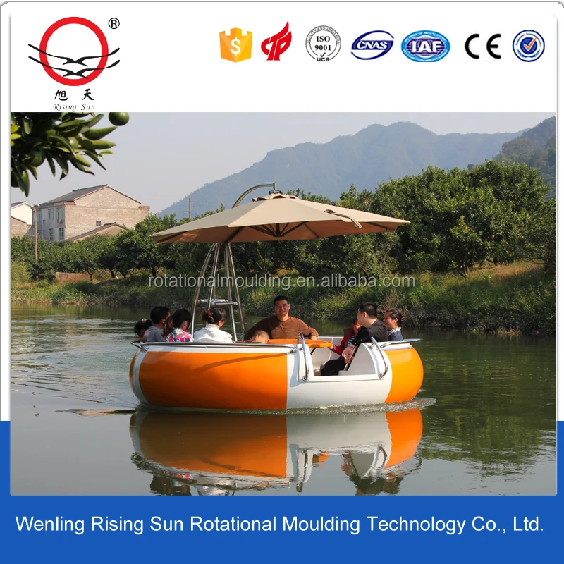 Colourful Tandem Fishing kayak/canoe pedal kayak