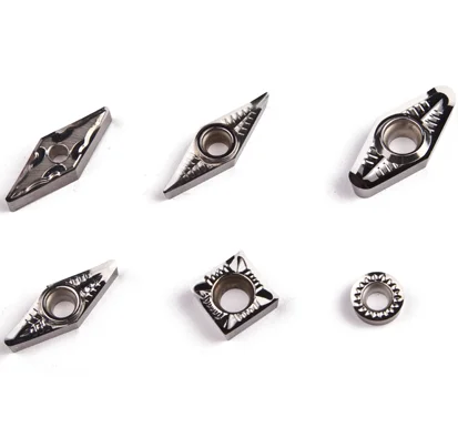 
Cemented KNUX160405R Carbide Inserts Turning Tools Coated For Metal Lathe Cutting 