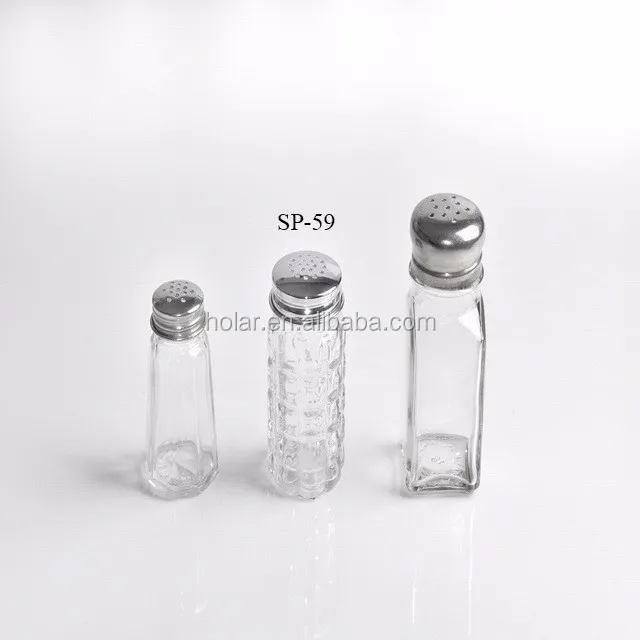 [Holar] Taiwan Made Glass Salt and Pepper Shaker for Kitchen & DIning Table