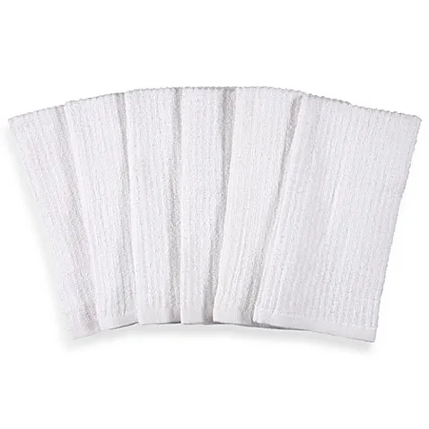 Bar Mop Cleaning Kitchen Dish Cloth Towels 100% Cotton