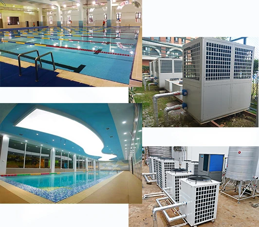 Degaulle anti-corrosion air source water heater Wholesale Solar Fairland Heat Pump Heating DGL-100C Swimming Pool Heat Pump