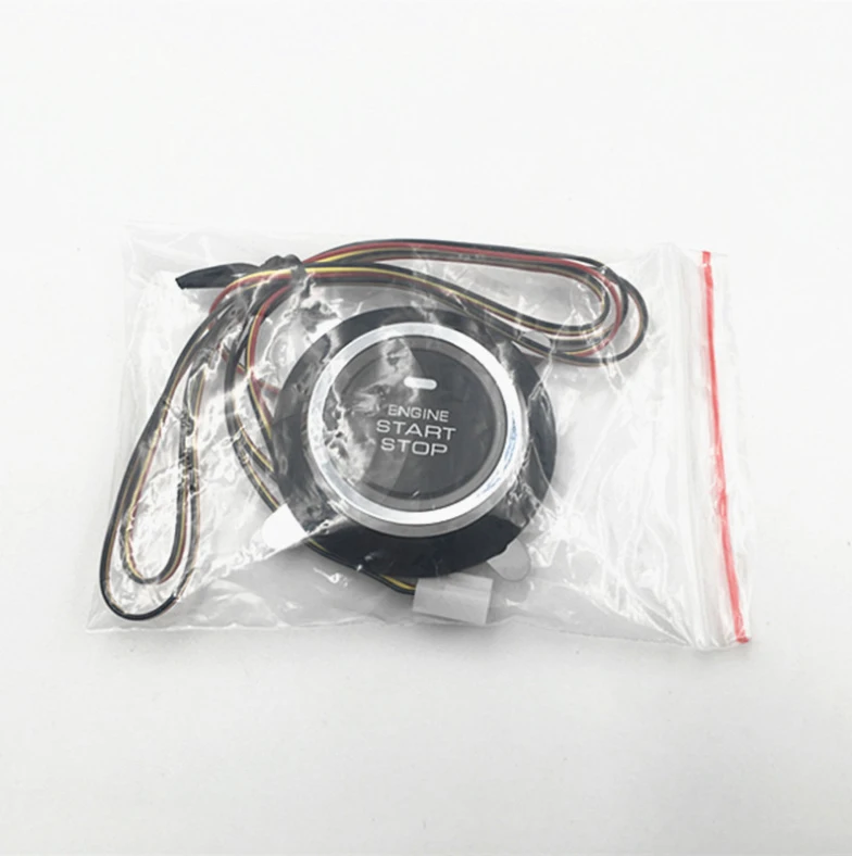 
Car Engine push start stop button system with remote start function for car alarm 