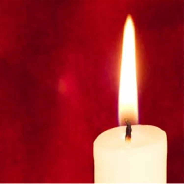 High quality pure wax tall thin candle manufacturer in China