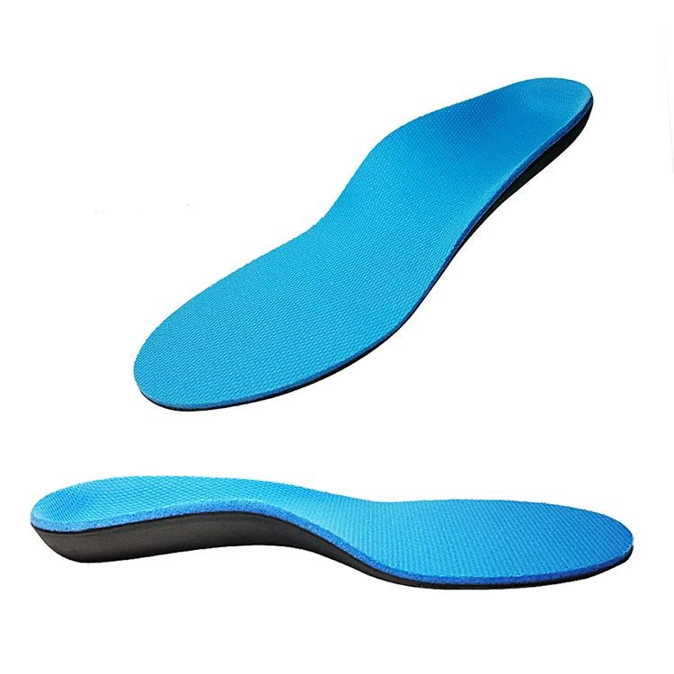 Anti Odor Fabric Walking Pad Shock Absorber Shoe Cushion Arch Support Reflexology Insole