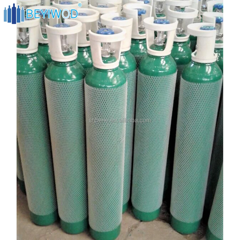 2L 5L 6.7L 8L 10L 13.4L 20L CO2 Cylinder Mixed argon Steel Gas Cylinder