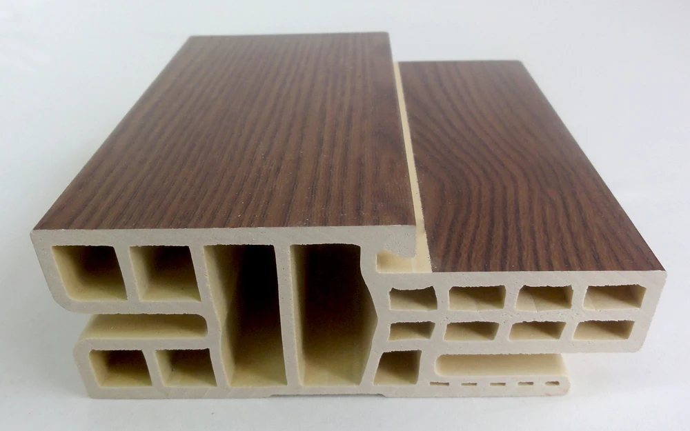 PVC overlaid MDF wrapping profile---door frame