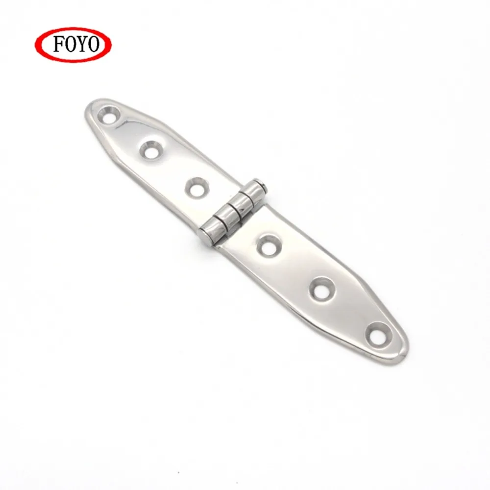Marine Boat Sailing Window Long Stainless Steel Strap Hinge Door Locker Cabinet
